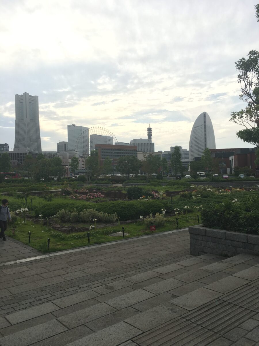 Gardens outside the Red Brick Warehouse
