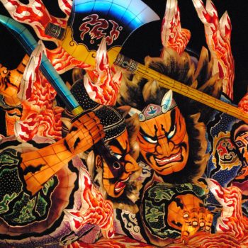 Nebuta floats in Aomori japan